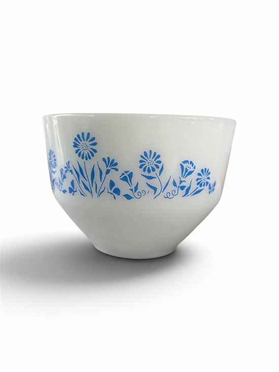 Other - Vintage Federal Glass Blue Cornflower Mixing / Serving Bowl